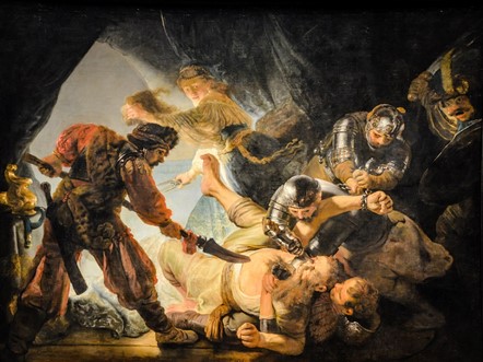 Commentary on Samson and Delilah as painted by Rembrandt